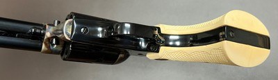 COLT NEW FRONTIER SAA .44 SPECIAL 3RD GEN 7.5” BARREL FACTORY CHECKERED IVORY GRIPS EXCELLENT AS NEW BUILT IN 1980 - Image 4 of 6