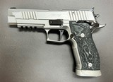 SIG SAUER P226 X5 SUPERMATCH 9MM 5” BARREL GERMAN MADE MASTERSHOP PISTOL EXCELLENT AS NEW WITH CASE & TEST TARGET - 2 of 6