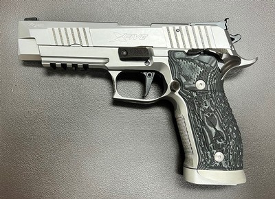 SIG SAUER P226 X5 SUPERMATCH 9MM 5” BARREL GERMAN MADE MASTERSHOP PISTOL EXCELLENT AS NEW WITH CASE & TEST TARGET NO LONGER IN PRODUCTION - Image 2 of 6