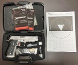 SIG SAUER P226 X5 SUPERMATCH 9MM 5” BARREL GERMAN MADE MASTERSHOP PISTOL EXCELLENT AS NEW WITH CASE & TEST TARGET