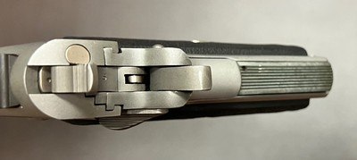 40 S&W COLT 1911 SERIES 80 STAINLESS STEEL PISTOL 5” BARREL NICE ORIGINAL CONDITION BUILT IN 1991 RARE PISTOL ONLY 2500 PRODUCED - Image 5 of 8