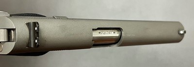 40 S&W COLT 1911 SERIES 80 STAINLESS STEEL PISTOL 5” BARREL NICE ORIGINAL CONDITION BUILT IN 1991 RARE PISTOL ONLY 2500 PRODUCED - Image 3 of 8