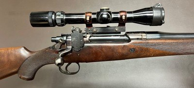 REMINGTON MODEL 30 EXPRESS 30-06 24” BARREL GRIFFIN & HOWE SIDEMOUNT WITH VINTAGE BUSHNELL 3X9 SCOPE NICE ORIGINAL CONDITION BUILT IN JAN 1937