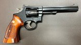 S&W K-22 MASTERPIECE MODEL 48-4 .22 MRF 6” BARREL FINE ORIGINAL CONDITION WITH BOX/PAPERWORK BUILT IN 1986 - 3 of 10