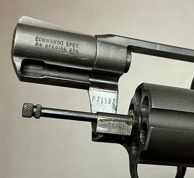 RARE 1985 COLT COMMANDO SPECIAL 2” BARREL .38 SPECIAL 6 SHOT PARKERIZED FINISH NICE ORIGINAL CONDITION - Image 7 of 7