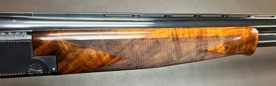 SCARCE BROWNING B125 SUPERLIGHT 20GA 26” IC/M ENGRAVED BY AUGUSTE POES STUNNING WOOD 5LBS 13OZ CLASSIC O/U UPLAND GUN - Image 11 of 22