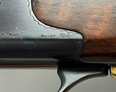 SCARCE BROWNING B125 SUPERLIGHT 20GA 26” IC/M ENGRAVED BY AUGUSTE POES STUNNING WOOD 5LBS 13OZ CLASSIC O/U UPLAND GUN - Image 22 of 22