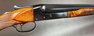 EARLY POST WW2 WINCHESTER MODEL 21 SKEET 12GA 26” WS1/WS2 SOLID RIB BARRELS 7LBS 2OZ HIGHLY FIGURED WOOD EXCELLENT ORIGINAL CONDITION BUILT IN 1946