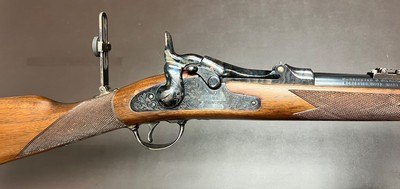 HARRINGTON & RICHARDSON SPRINGFIELD 1873 OFFICERS MODEL TRAPDOOR 45-70 GOVT RIFLE 26” BARREL EXCELLENT CONDITION