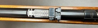 PRE WW2 MAUSER ES 340 B .22LR SINGLE SHOT TARGET RIFE 26.5” BARREL GROOVED ACTION FOR SCOPE MOUNT TOP QUALITY 1930’S RIMFIRE TARGET RIFLE - Image 4 of 15