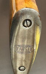 PRE WW2 MAUSER ES 340 B .22LR SINGLE SHOT TARGET RIFE 26.5” BARREL GROOVED ACTION FOR SCOPE MOUNT TOP QUALITY 1930’S RIMFIRE TARGET RIFLE - 13 of 15