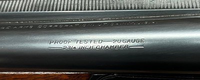 RARE A.H. FOX SPE 20GA 2 3/4” CHAMBERS 28” M/F BARRELS 6LBS 1OZ FOX-KAUTZKY SINGLE TRIGGER FINE ORIGINAL CONDITION BUILT IN 1937 - Image 6 of 23