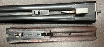 RARE A.H. FOX SPE 20GA 2 3/4” CHAMBERS 28” M/F BARRELS 6LBS 1OZ FOX-KAUTZKY SINGLE TRIGGER FINE ORIGINAL CONDITION BUILT IN 1937 - Image 22 of 23