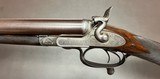 BOSS & CO 12 BORE HAMMERGUN 29 3/4” CYL/IC FINE DAMASCUS BARRELS NICLEY FIGURED WOOD WITH IDEAL MODERN DIMENSIONS CASED ORIGINALLY BUILT IN 1862 - Image 3 of 23