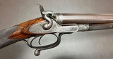 BOSS & CO 12 BORE HAMMERGUN 29 3/4” CYL/IC FINE DAMASCUS BARRELS NICLEY FIGURED WOOD WITH IDEAL MODERN DIMENSIONS CASED ORIGINALLY BUILT IN 1862 - Image 2 of 23