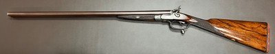 BOSS & CO 12 BORE HAMMERGUN 29 3/4” CYL/IC FINE DAMASCUS BARRELS NICLEY FIGURED WOOD WITH IDEAL MODERN DIMENSIONS CASED ORIGINALLY BUILT IN 1862 - Image 17 of 23