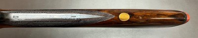 BOSS & CO 12 BORE HAMMERGUN 29 3/4” CYL/IC FINE DAMASCUS BARRELS NICLEY FIGURED WOOD WITH IDEAL MODERN DIMENSIONS CASED ORIGINALLY BUILT IN 1862 - Image 16 of 23
