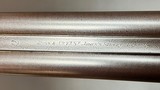 BOSS & CO 12 BORE HAMMERGUN 29 3/4” CYL/IC FINE DAMASCUS BARRELS NICLEY FIGURED WOOD WITH IDEAL MODERN DIMENSIONS CASED ORIGINALLY BUILT IN 1862 - Image 5 of 23