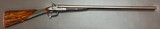 BOSS & CO 12 BORE HAMMERGUN 29 3/4” CYL/IC FINE DAMASCUS BARRELS NICLEY FIGURED WOOD WITH IDEAL MODERN DIMENSIONS CASED ORIGINALLY BUILT IN 1862 - Image 18 of 23