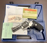 COLT ANACONDA .44 MAGNUM 4” BARREL BLUE COLT CASE WITH ALL PAPERWORK BUILT IN 1992 - Image 1 of 9