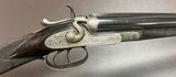 LINCOLN JEFFRIES 28GA BEST QUALITY TOP LEVER HAMMERGUN 28” F/F BARRELS MODERN 2 3/4” NITRO PROOF FIGURED WOOD WITH GREAT DIMENSIONS 5LBS 10OZ CASED - Image 1 of 22