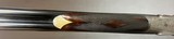 LINCOLN JEFFRIES 28GA BEST QUALITY TOP LEVER HAMMERGUN 28” F/F BARRELS MODERN 2 3/4” NITRO PROOF FIGURED WOOD WITH GREAT DIMENSIONS 5LBS 10OZ CASED - Image 6 of 22