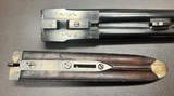 LINCOLN JEFFRIES 28GA BEST QUALITY TOP LEVER HAMMERGUN 28” F/F BARRELS MODERN 2 3/4” NITRO PROOF FIGURED WOOD WITH GREAT DIMENSIONS 5LBS 10OZ CASED - Image 20 of 22