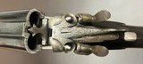 LINCOLN JEFFRIES 28GA BEST QUALITY TOP LEVER HAMMERGUN 28” F/F BARRELS MODERN 2 3/4” NITRO PROOF FIGURED WOOD WITH GREAT DIMENSIONS 5LBS 10OZ CASED - Image 4 of 22