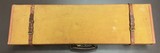 LINCOLN JEFFRIES 28GA BEST QUALITY TOP LEVER HAMMERGUN 28” F/F BARRELS MODERN 2 3/4” NITRO PROOF FIGURED WOOD WITH GREAT DIMENSIONS 5LBS 10OZ CASED - Image 22 of 22