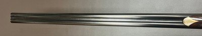 LINCOLN JEFFRIES 28GA BEST QUALITY TOP LEVER HAMMERGUN 28” F/F BARRELS MODERN 2 3/4” NITRO PROOF FIGURED WOOD WITH GREAT DIMENSIONS 5LBS 10OZ CASED - Image 7 of 22