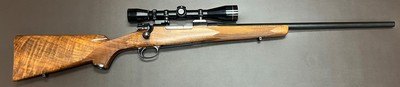 TC KENNON ATLANTA GA CUSTOM MAUSER .243 WINCHESTER 22” BARREL STUNNING HIGHLY FIGURED WALNUT STOCK CLASSIC TOP QUALITY AMERICAN SPORTING RIFLE - Image 17 of 19