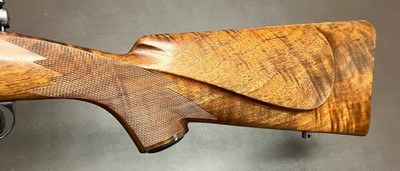 TC KENNON ATLANTA GA CUSTOM MAUSER .243 WINCHESTER 22” BARREL STUNNING HIGHLY FIGURED WALNUT STOCK CLASSIC TOP QUALITY AMERICAN SPORTING RIFLE - Image 14 of 19