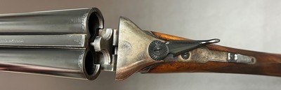 T. STENSBY & CO. MANCHESTER 20GA BOXLOCK 28” IC/LM BARRELS NICLEY FIGURED WOOD WITH ORIGINAL CASE COLOR 5 1/2LBS CLASSIC ENGLISH SMALLBORE - Image 6 of 21