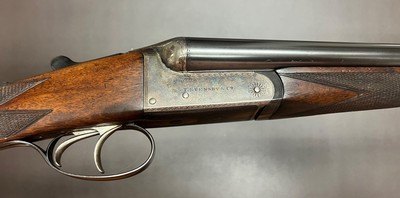 T. STENSBY & CO. MANCHESTER 20GA BOXLOCK 28” IC/LM BARRELS NICLEY FIGURED WOOD WITH ORIGINAL CASE COLOR 5 1/2LBS CLASSIC ENGLISH SMALLBORE - Image 1 of 21