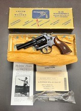 1954 S&W K-38 COMBAT MASTERPIECE 4” .38 SPECIAL FIVE SCREW FRAME EXCELLENT CONDITION COMPLETE PACKAGE BOX,TOOLS, & PAPERWORK - Image 2 of 14