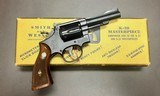 1954 S&W K-38 COMBAT MASTERPIECE 4” .38 SPECIAL FIVE SCREW FRAME EXCELLENT CONDITION COMPLETE PACKAGE BOX,TOOLS, & PAPERWORK - Image 4 of 14