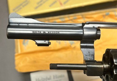 1954 S&W K-38 COMBAT MASTERPIECE 4” .38 SPECIAL FIVE SCREW FRAME EXCELLENT CONDITION COMPLETE PACKAGE BOX,TOOLS, & PAPERWORK - Image 10 of 14