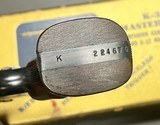 1954 S&W K-38 COMBAT MASTERPIECE 4” .38 SPECIAL FIVE SCREW FRAME EXCELLENT CONDITION COMPLETE PACKAGE BOX,TOOLS, & PAPERWORK - Image 9 of 14