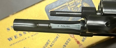 1954 S&W K-38 COMBAT MASTERPIECE 4” .38 SPECIAL FIVE SCREW FRAME EXCELLENT CONDITION COMPLETE PACKAGE BOX,TOOLS, & PAPERWORK - Image 11 of 14