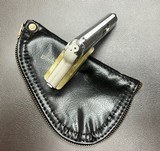 1959 BABY BROWNING LIGHTWEIGHT .25 ACP FINE ORIGINAL CONDITION WITH POUCH, PAPERWORK, & ORIGINAL BOX OF AMMO - 5 of 8