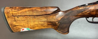 PERAZZI MX8 30 3/4” LIGHTWEIGHT BARRELS FIVE TEAGUE EXTENDED CHOKES STUNNING FIGURED ADJUSTABLE COMB STOCK EXCELLENT CONDITION CASED BUILT IN 2003 - Image 15 of 22