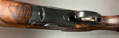 PERAZZI MX8 30 3/4” LIGHTWEIGHT BARRELS FIVE TEAGUE EXTENDED CHOKES STUNNING FIGURED ADJUSTABLE COMB STOCK EXCELLENT CONDITION CASED BUILT IN 2003 - Image 6 of 22