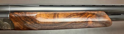 PERAZZI MX8 30 3/4” LIGHTWEIGHT BARRELS FIVE TEAGUE EXTENDED CHOKES STUNNING FIGURED ADJUSTABLE COMB STOCK EXCELLENT CONDITION CASED BUILT IN 2003 - Image 9 of 22