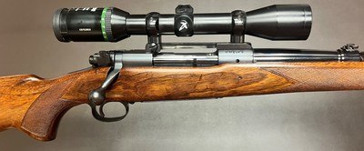PRE 64 WINCHESTER MODEL 70 .270 STANDARD RIFLE 24” BARREL SWAROVSKI HABICHT 3-9x36A SCOPE FINE ORIGINAL CONDITION AMERICAN SPORTING RIFLE BUILT 1951 - Image 1 of 19