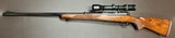 PRE 64 WINCHESTER MODEL 70 .270 STANDARD RIFLE 24” BARREL SWAROVSKI HABICHT 3-9x36A SCOPE FINE ORIGINAL CONDITION AMERICAN SPORTING RIFLE BUILT 1951 - Image 4 of 19