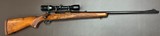 PRE 64 WINCHESTER MODEL 70 .270 STANDARD RIFLE 24” BARREL SWAROVSKI HABICHT 3-9x36A SCOPE FINE ORIGINAL CONDITION AMERICAN SPORTING RIFLE BUILT 1951 - Image 2 of 19