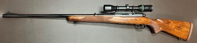 PRE 64 WINCHESTER MODEL 70 .270 STANDARD RIFLE 24” BARREL SWAROVSKI HABICHT 3-9x36A SCOPE FINE ORIGINAL CONDITION AMERICAN SPORTING RIFLE BUILT 1951 - Image 4 of 19