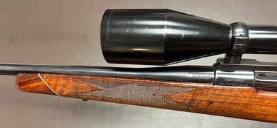 1956 WEATHERBY SOUTH GATE CA MAUSER ACTION .257 WEATHERBY MAG SWAROVSKI HABICHT 3-12X56 SCOPE STUNNING WOOD CLASSIC AMERICAN SPORTING RIFLE - Image 9 of 21