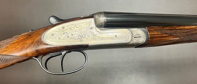 UGARTECHEA 16GA ROUND BODY SIDELOCK EJECTOR UPLAND CLASSIC GRADE V 28” IC/M BARRELS NICLEY FIGURED WOOD EXCELLENT ORIGINAL CONDITION BUILT IN 2005
