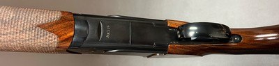RIZZINI BR110 20GA GAME GUN 26 1/4” BARRELS SEVEN TOTAL CHOKES EXCELLENT CONDITION LIGHT FIELD USE CASED WITH ACCESSORIES BUILT IN 2019 - Image 6 of 22